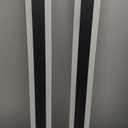 2Pack 31.5inch Long Outdoor Modern LED Wall Light,24W Waterproof IP65 Warm White 110V led Wall Mount Lighting Fixture Rectangular Black Wall Lights Elegant Frosted White Acrylic Anti Rust