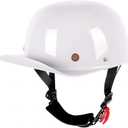 Yesmotor Motorcycle Baseball Helmet - Retro Baseball Style Cap for Unisex-Adult, DOT Approved