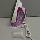 1750W Steam Iron for Clothes, Powerful Steam Iron with Rapid Heating & Ceramic Soleplate, Self-Cleaning, Auto Shut Off, Large Water Tank for Home Use (Purple)