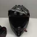 LS2 Helmets Gate II Full Face MX Motorcycle Helmet, XX-Large, Matte Battle Scar Tonal Gray/Black