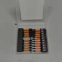 toolant Impact Hex Head Allen Wrench Drill Bit Set 20pcs (Metric&SAE), 1/4 Hex-Shank S2 Steel Hex Bits Set, CNC Machined Tips with Magnetism, 2 Long with Storage Box