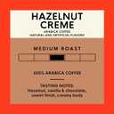 San Francisco Bay Coffee - Flavored Medium Roast Whole Bean Coffee - Hazelnut Crme (2 lb bag) (EXP 10/20/26)