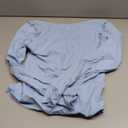 Chunpin Women's Bodysuit Long Sleeve Sexy Sweetheart Neckline Body Suits Double Lined Going Out Bodysuits (D-light Blue, XL)