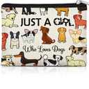 Cute Gifts for Dog Lover Coin Wallet Dogs Themed Gift for Dog Mom Pet Animal Lovers Owner Puppy Themed Gifts for Daughter Sister Friend Graduation Christmas Birthday Gift for Her Mini Storage Bag