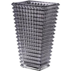 MCMCNCUIU Crystal Glass Vase, Large Crystal Vases for Flowers, Large Flower Vase, Black Modern Vases for Living Room, Bedroom, Kitchen, Dining Table, Mantle, Wedding, 11 Inches