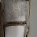 50 Pieces 4 Inch Blank Ceramic Coasters, Unglazed Ceramic Tiles Coasters, Ceramic Tiles with Cork Backing Pads for Painting, DIY Crafts, Mosaics, Square, White.by GNIEMCKIN.