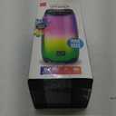 iLive Portable Bluetooth Color Changing Party Speaker, LED Light Effects, ISB212BLK
