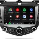 4G+64G Compatible with Honda Accord 7 Models from 2003 to 2007, Android 12 car Audio, 9-inch high-Definition Touch Screen, Audio Backup Camera Multimedia Host, GPS Navigation Radio Player