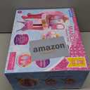 Toddler Vanity Magic Makeup Set Table & Chair Girl Toy Automatically Mirror with Music Light Pink Toys for 2 3 4 Year Old Girl Hair Salon Pretend Play Princess Dress Up Playset Valentine Gift Age 3-5