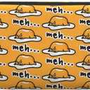 Gudetama Cute Cosmetic Bag Travel Makeup Bag Organizer Toiletry Bag with Zipper Storage Pouch Coin Purse Brushes for Women Girls Gifts (One Size)