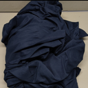 Amazon Basics Lightweight Super Soft Wrinkle-Free Breathable Brushed Microfiber 3-Piece Fitted Sheet Set with 14-Inch Deep Pockets, Twin XL, Navy Blue, Solid