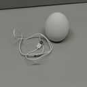 MediAcous Night Light for Kids, Baby Egg Light for Nursery, 7 Colors Changing & Stepless Dimming, Soft Silicone Touch Night Lamp with 1 Hour Timer, Rechargeable Nursery Night for Breastfeeding (White)