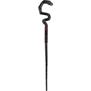 Wizard Snake Staff Prop,Plastic Serpent Walking Cane Costume Accessories,Halloween Staff Cosplay Party