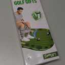 Toilet Golf Gifts for Men, Fathers Day Gifts from Daughter Son Golf Game, Anniversary Birthday Gift for Men Dad Him Husband Boyfriend, Funny Gamer Toilet Game, Gag Gift for Him Who Have Everything (Green)