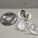 Replacement for Delta Classic 13 Series Single-Function Trim Kit, T13010 Shower Handle, Fit Delta Shower Valve R10000 Series, Chrome (Cartridge Included)