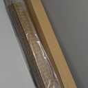 UNISHADES Cordless Bamboo Roman Shades for Windows, Blinds Size (34.5" W 64" H) Colour (Highfield Teak)