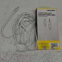 Acoustix (6-Ft) 3.5mm to 8-Pin Braided Auxiliary Cable - White