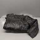 Milwaukee Leather MLM1509 Men's Distressed Brown 2 in 1 Leather Jacket with Zip-Off Sleeves (Large)