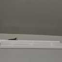 LazBlinds No Tools No Drill 1" Vinyl Mini Blinds, Cordless Blinds for Windows, Light Filtering Horizontal Window Blinds & Shades, 28" W x 72" H, White