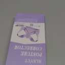 Posture Corrector For Women, Adjustable Back Brace For Posture, Back Posture Corrector Providing Pain Relief From Lumbar, Neck, Shoulder, And Clavicle, Back (S/M Upper Waist 27-35 Inch) (Purple)