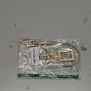 Tgirls Women Elastic Belt Metal Gold Belt Thin Rhinestone Skinny Waist Belt for Women Dresses (Square)