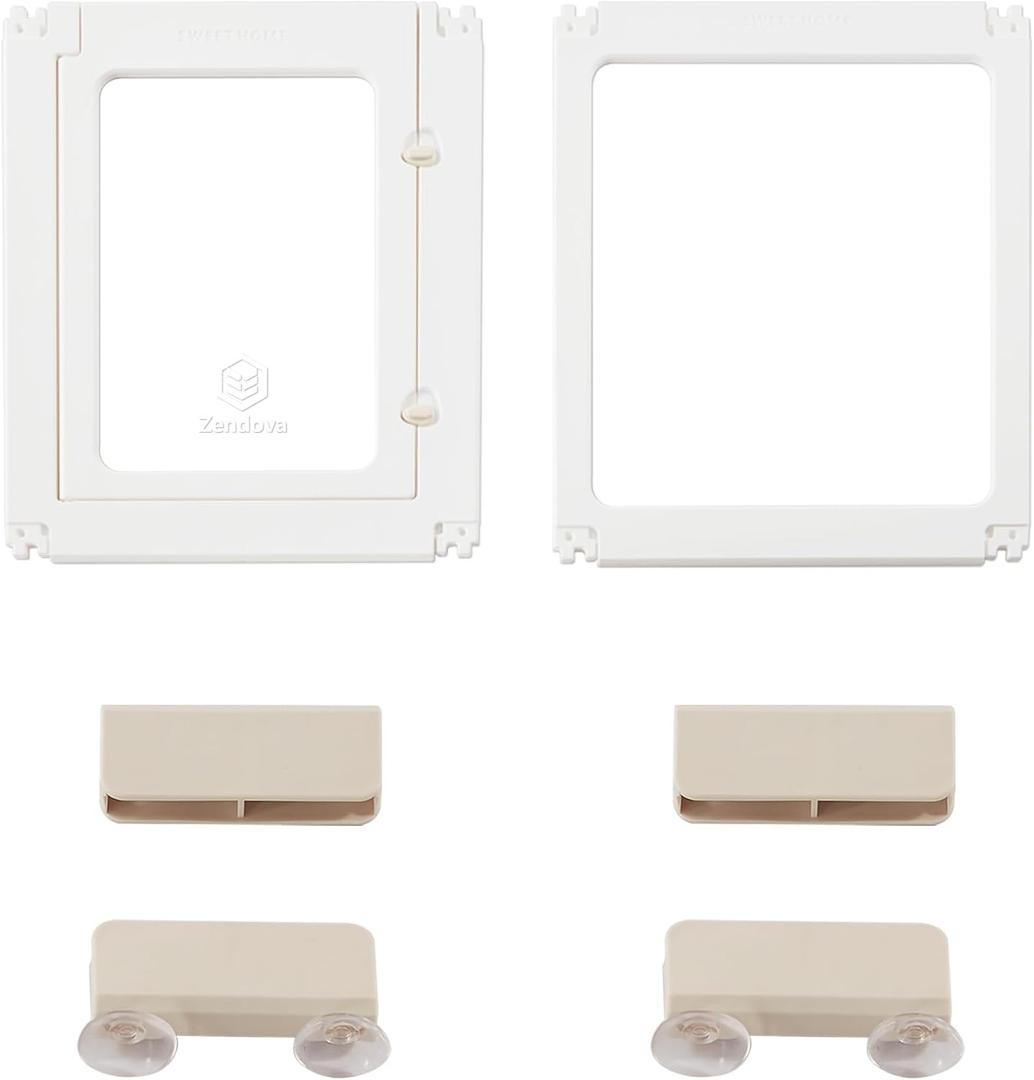 2PCS Panels Only for Zendova Acrylic Dog Playpen Indoor