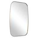 ANDY STAR 24X36 Inch Brushed Champagne Bronze Oblong Bathroom Mirror