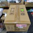 Outdoor Wall Sconce with Seeded Glass Shade, Black Dual Light Fixture for Exterior, Porch, Patio, Waterproof Vintage Lantern Style Wall Mount Lamp for Garden, Entryway, and Garage