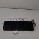 JALL 16" Large Digital Wall Mount Clock, Count Down Timer with Remote, Alarm, Big LED, 8 RGB Color, DST, Temperature for Living Room Classroom Desk, Xmas, Birthday Gift for Senior Men Women Mom Dad (16 inches, Black)