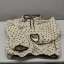 Fuzzy Fleece Jacket Women Long Sleeve Half Button Down Tops Casual Sherpa Pullover Sweatshirt Warm Winter Outerwear (Large, Black)