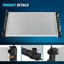 Nilight Radiator for Nissan Altima 2007 2008 2009 2010 2011 2012 2013 2014 2015 2016 2017 2018 2.5L L4, Maxima 2009-2023 3.5L V6 FWD, Performance Aluminum Replacement OEM CU2988