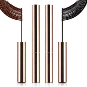 2PCS Ultra-Fine Lengthening Waterproof Quick-Dry Mascara,2026New Black Mascara for Fine Short Lash Older Women Mulit-layered Lashes,Slim Brush Length Volumizing Lower Bottom Lash Mascaras(Black+Brown)