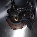 Coffee Grinder,Wooden Coffee Bean Grinder Manual Coffee Grinder Roller, Antique Coffee Mill with Cast Iron Hand Crank for Making Mesh Coffee, Decoration, Best Gift (Brown (six deformation base))