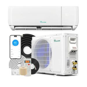 YITAHOME 12000 BTU Mini Split Air Conditioner Heat Pump System, Wifi Enabled 20 SEER2 115V Inverter Ductless AC Cool Up to 750 Sq. Ft, Compatible with Alexa, White