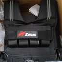 ZELUS Weighted Vest Men, 36lb Adjustable Weight Vest,Removable Iron Weights