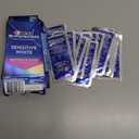 Crest 3D Whitestrips Sensitive At-Home Teeth Whitening Kit, 18 Treatments, Gently Removes 15 Years of Stains, Crest Whitestrips, Teeth Whitening Kit