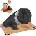Classic Bread Slicer - Manual Rotary Sourdough Slicer, Versatile Hand-Crank for Bakeries, Coffee Shop, Home Kitchen, Restaurant