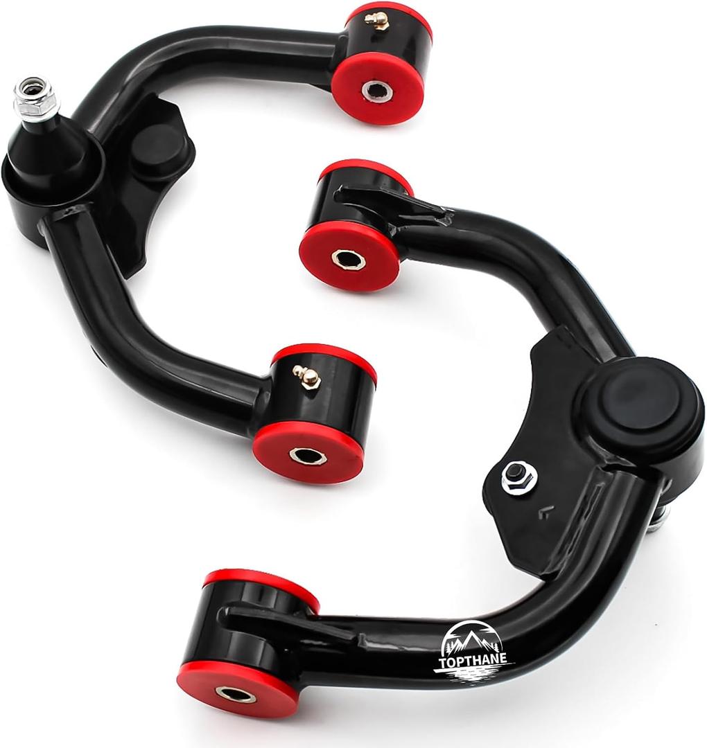 Front Upper Control Arms for 2005-2021 Nissan Frontier, 2004-2012 Pathfinder, 2005-2015 Xterra, 1-3" Lift Tubular Control Arms Replacement OEM