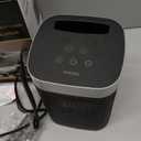 Small Portable Space Heater for Indoor Use - VOCRS 1500W PTC Electric Heater with Thermostat, Remote Control, 12H Timer, Eco and Fan Mode, Rapid and Safe Heating for Bedroom, Office