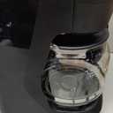 Proctor Silex FrontFill Drip Coffee Maker, 12 Cup Glass Carafe, Black and Silver (43680PS) (Compact)