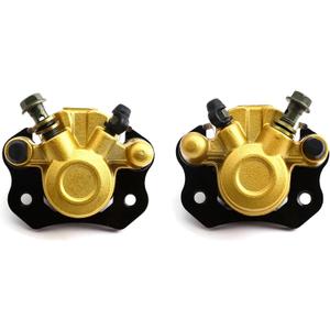2-pack Brake Caliper for Chinese ATV Quad 110cc 125cc 200cc 250cc 196cc 150cc 6.5HP CTieoleman kt196 yerf dog gx150 Kandi Baja RTK200 Go Kart RTK200Dune Buggy Taotao Roketa Sunl Kazuma Golden