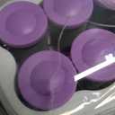 Conair Hot Rollers for Long, Medium & Short Hair, 12 Ceramic Flocked 1-Inch and 1-Inch Heated Hair Rollers with Clips, Hot Curlers for Women, Volume & Curls