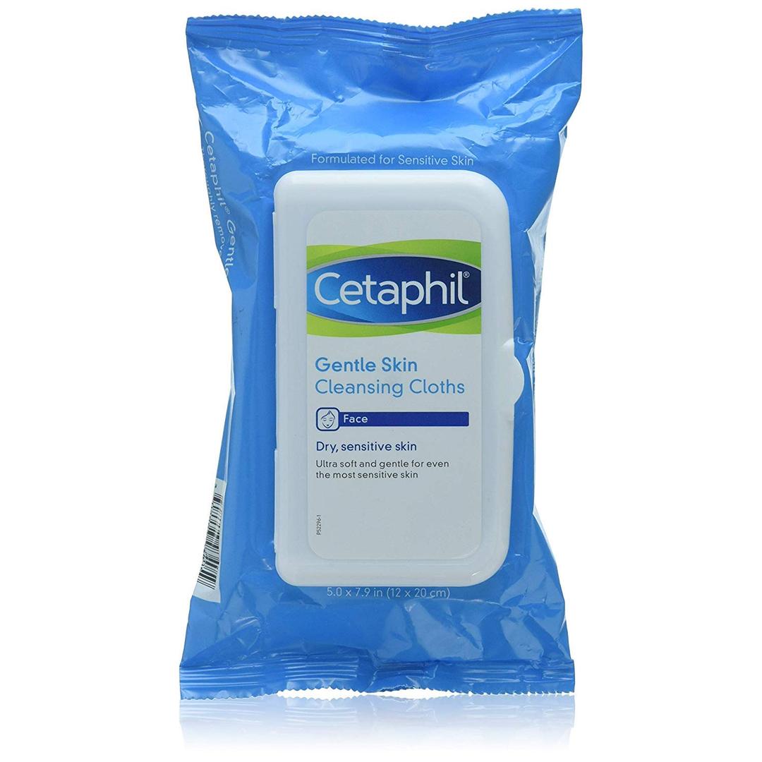 Gentle Skin Cleansing Cloths - Sensitive Skin Cetaphil Towelettes Unisex 25 Pc (Pack of 1)