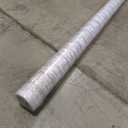 Frosted Glass Window Privacy Film Decorative, Bathroom Window Privacy Film for Glass Windows Cover, Static Cling, Removable, Reusable, Anti-UV, Anti-Glare, Heat Blocking, 35.4 Inch x 78.74 Inch