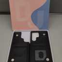 DJDUCK Designed for Samsung Galaxy S25 Ultra Case Wallet with Card Holder, [Magnetic Clasp Cover] [RFID Blocking Leather Protection] Shockproof Women Men Cases for Samsung S25 Ultra Black