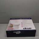 Drive Medical Raised Toilet Seat with Lock, Standard Seat, 4" (4 Inch (Pack of 1))