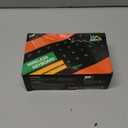 MoKo Green Backlight Keyboard for Xbox One Controller, Xbox Series X/S, Wireless Gaming Chatpad Keypad with USB Receiver&3.5mm Audio Jack, Xbox Accessories for Xbox One/One S/Elite/2 Controller, Black