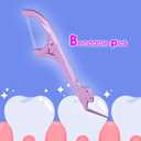 2 x T-Tension Dental Flossers, 6X The Floss-Tension, 3X The Clean-Strength, Powerful Performance Floss Picks, 100% Recycable, Unflavoured, 144 Count