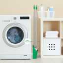 TreeLen Broom and Dustpan Set - Simplify Cleaning Your Home Ktichen Office with Ease (Green)