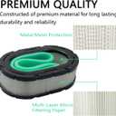 2 Pack 32 083 09 Air Filter Replacement for Kohler KT715 KT725 KT730 KT735 KT740 KT745 19HP-26HP Engine MTD Cub Cadet Lawn Mower 7000 Series